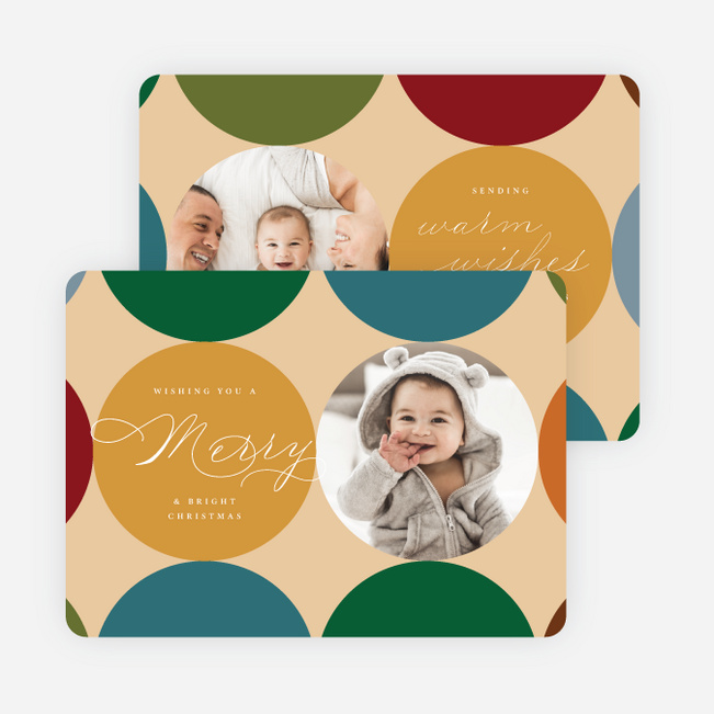 Popping By with Cheer Christmas Cards - Multi