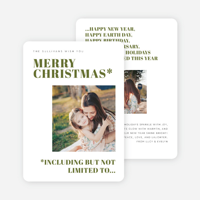 Best of Festivus Christmas Cards - Green