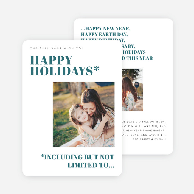 Best of Festivus Holiday Cards and Invitations - Blue