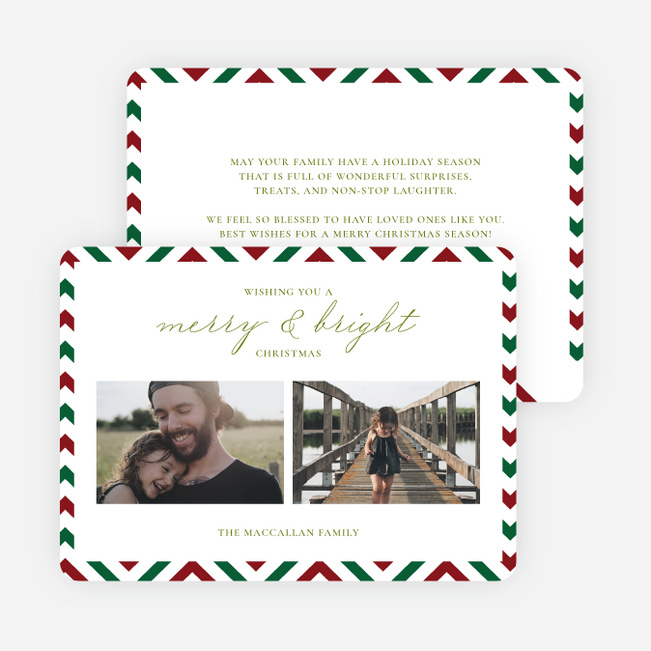 Timeless Frame Christmas Cards - Multi