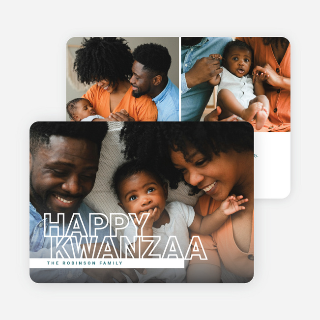 Intro to the Season Kwanzaa Cards - White