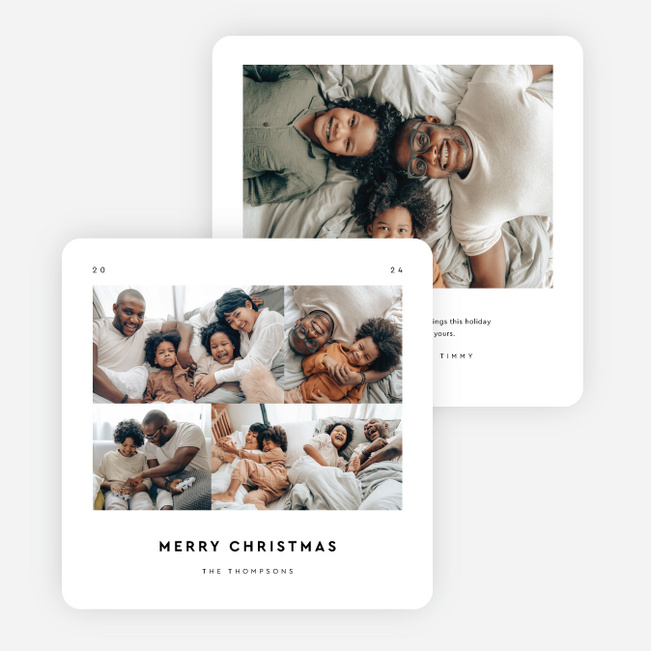 A Little Bit of Everything Christmas Cards - White