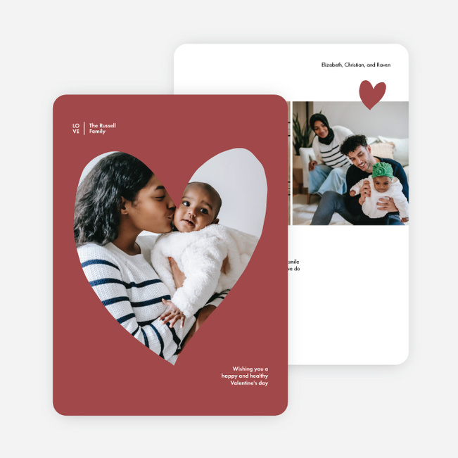 My Hearts Valentine’s Day Cards - Red