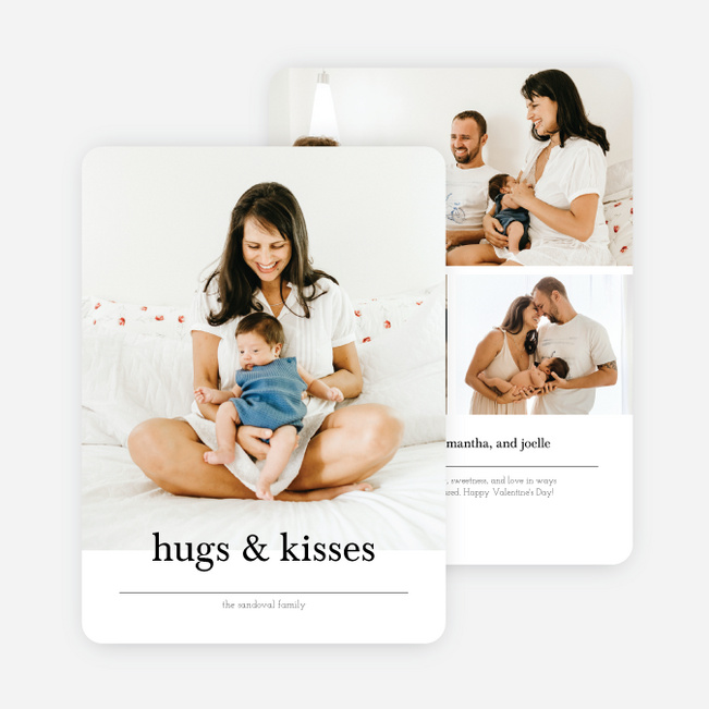 Snapshot of Love Valentine’s Day Cards - White