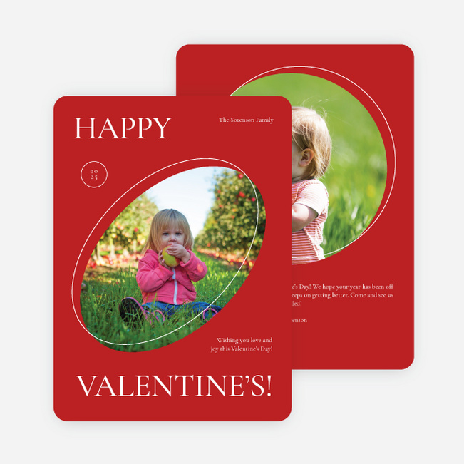 Sneak Peak Valentine’s Day Cards - Red