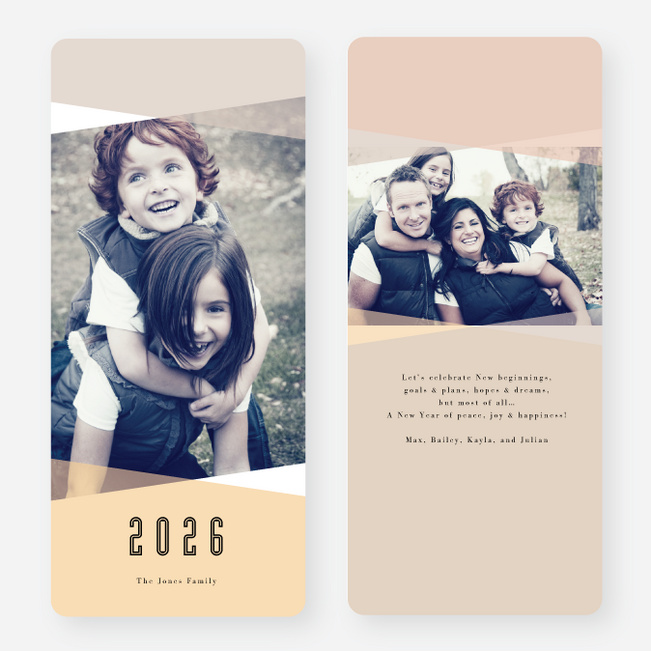 New Year’s Shapes - Beige