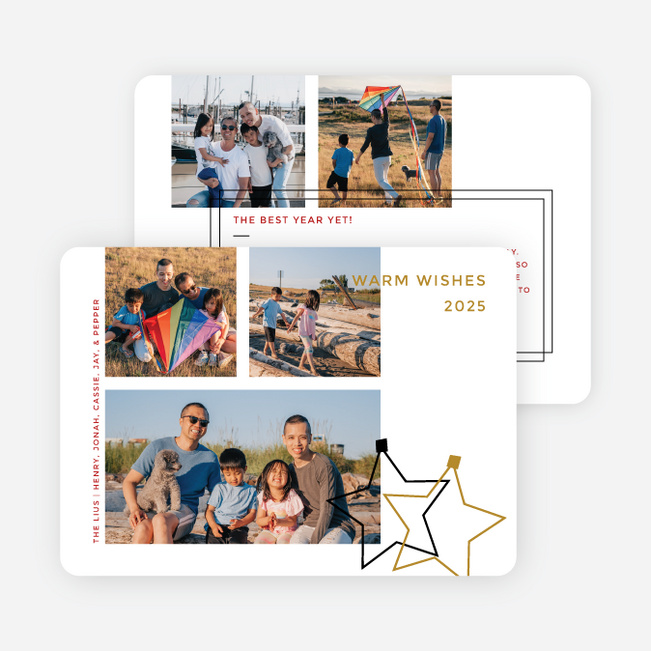 A Little Overlap Holiday Cards and Invitations - Multi