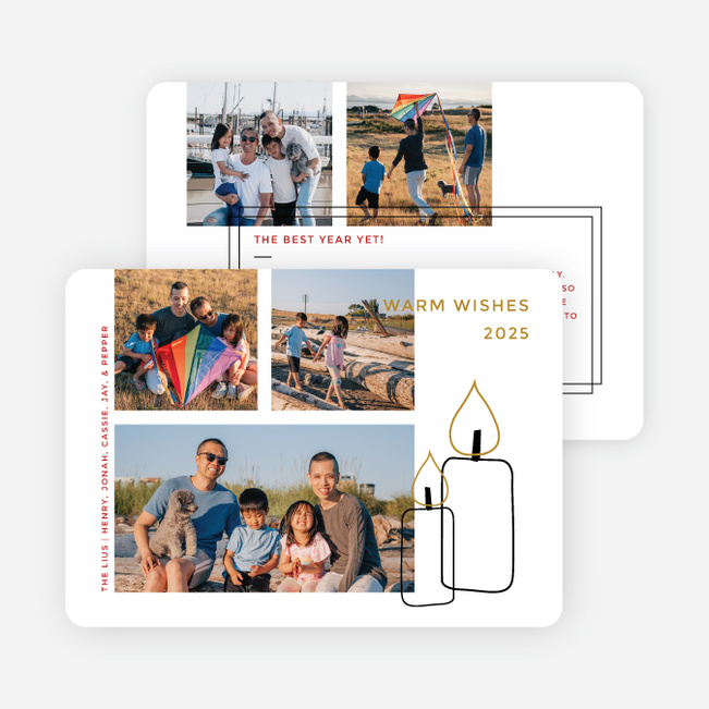 A Little Overlap Holiday Cards and Invitations - Multi