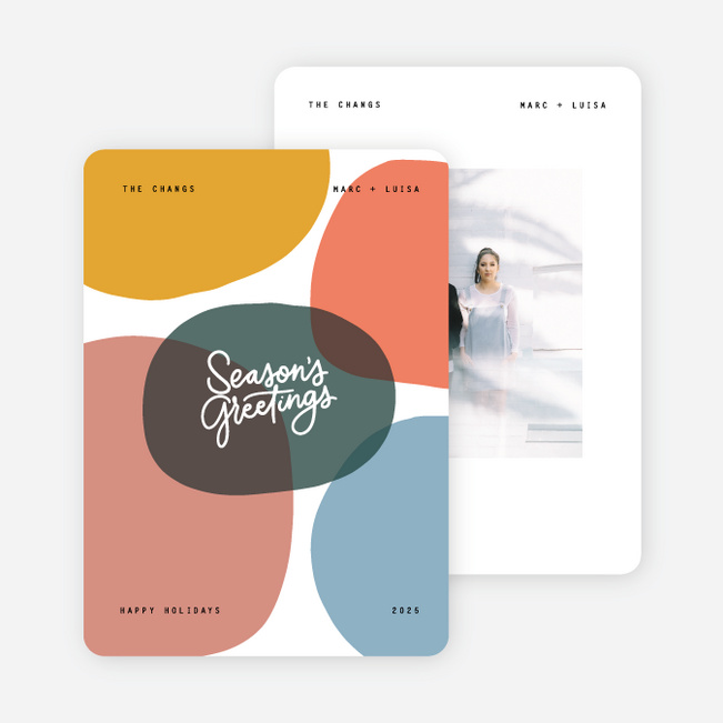 Colorful Greetings Holiday Cards - Multi