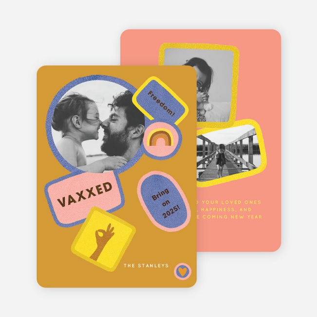 Little Stickers Holiday Cards and Invitations - Multi