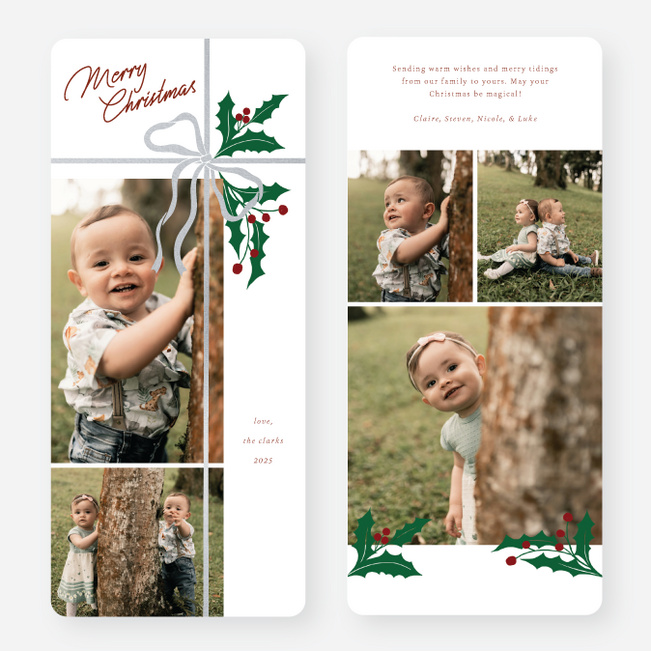 The Finishing Touch Christmas Cards - Gray