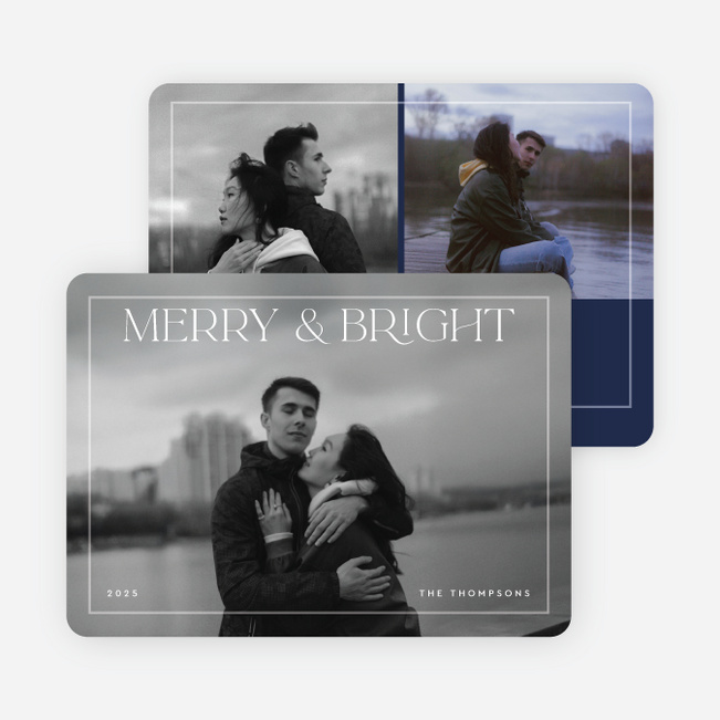 Bound by Light Christmas Cards - Blue