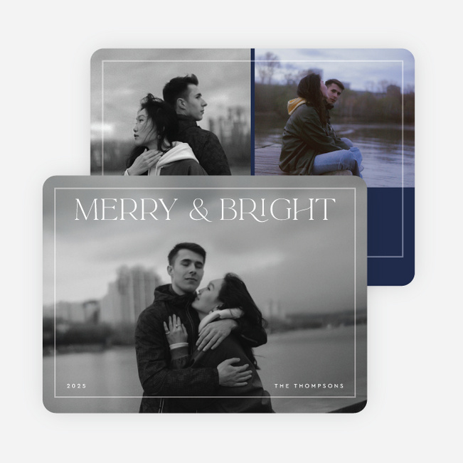 Bound by Light Christmas Cards - Blue