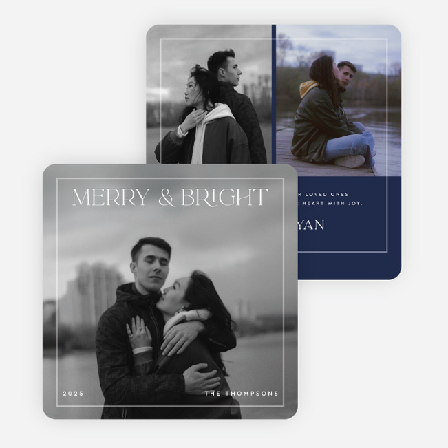 Bound by Light Christmas Cards - Blue