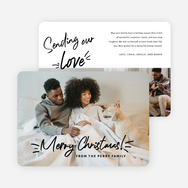 Said with Style Christmas Cards - Black