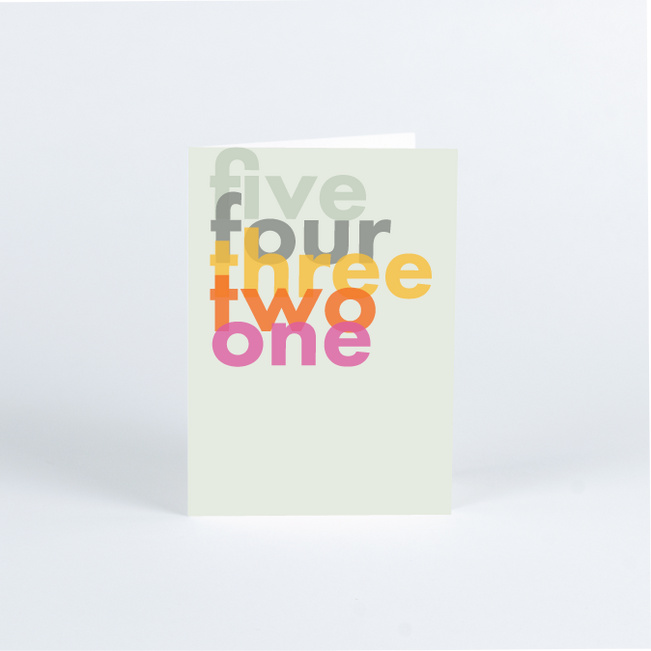 Final Countdown New Year Cards - Multi