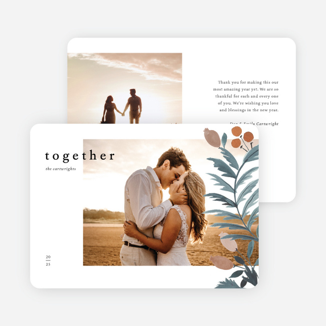 Where Love Grows Holiday Cards - White