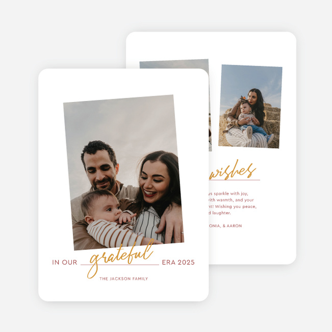 Our Own Era Holiday Cards and Invitations - Yellow