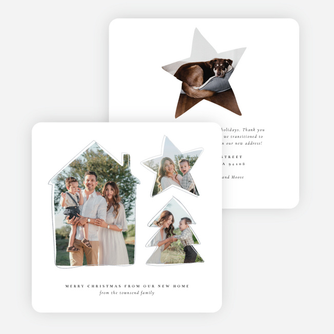 Shaped by Joy Christmas Cards - Gray