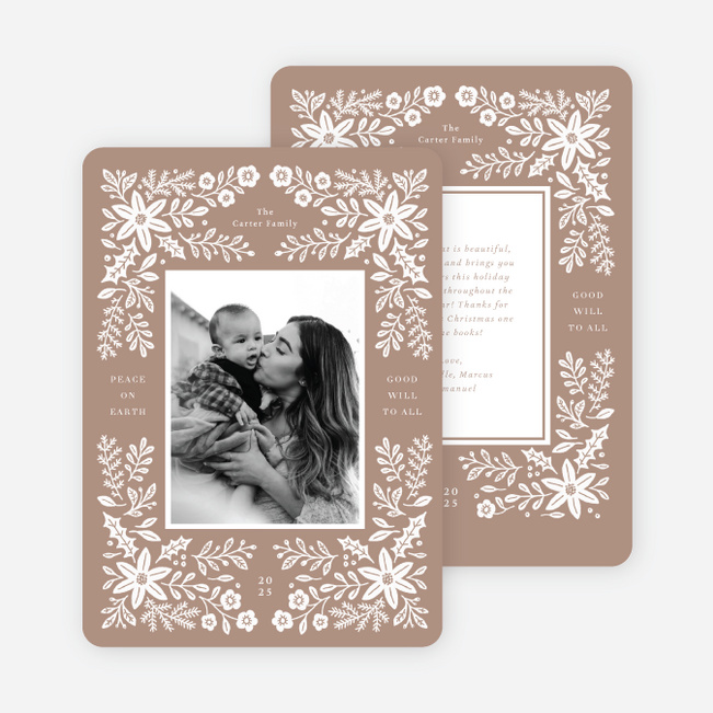 Artisan Edge Christmas Cards - Brown