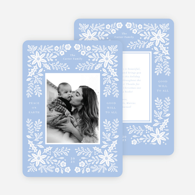 Artisan Edge Christmas Cards - Blue