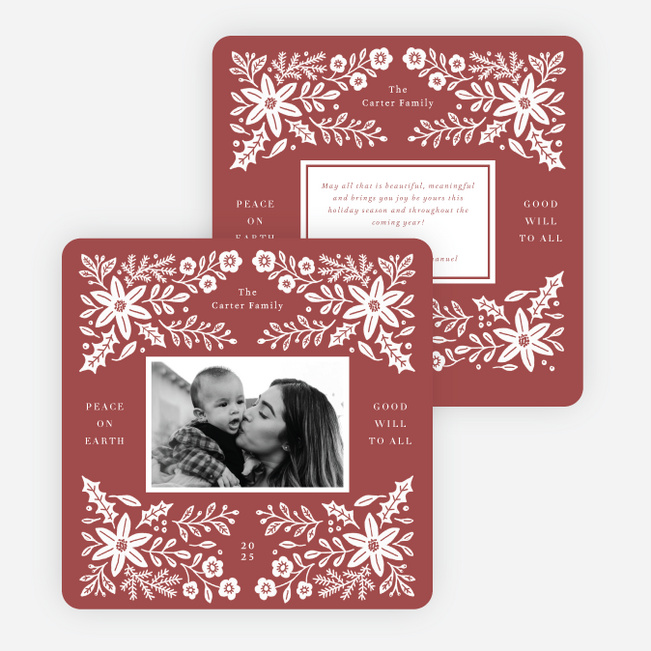 Artisan Edge Christmas Cards - Red