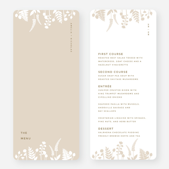 Menus