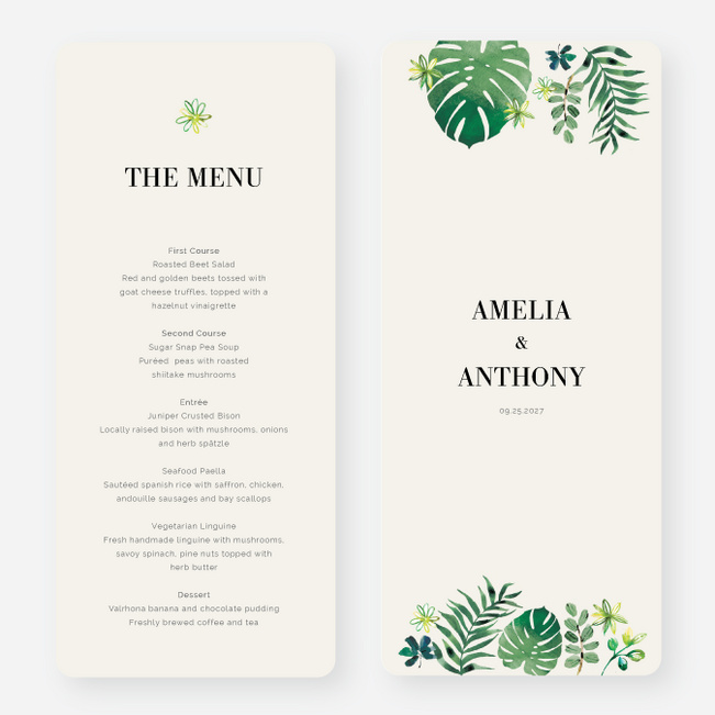 Menus
