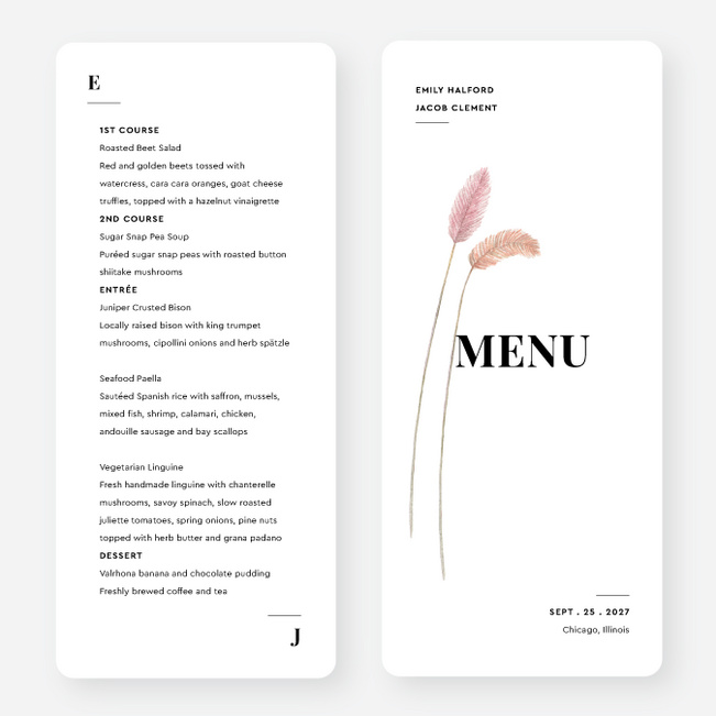 Menus