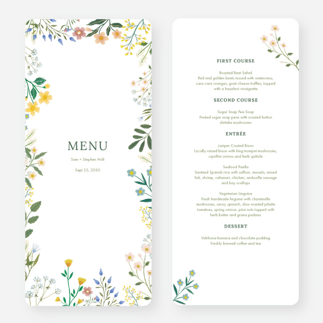 Menus