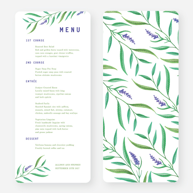 Menus