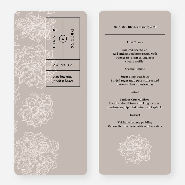Menus
