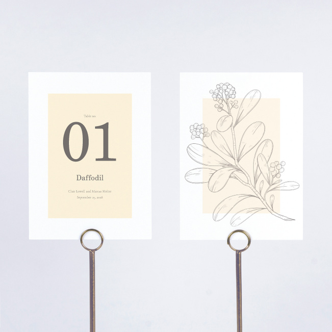 Table Cards