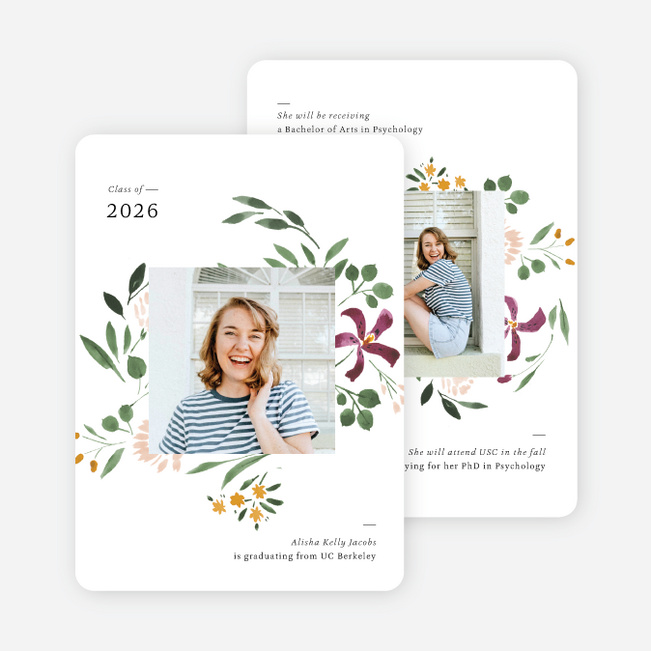 Bursting with Knowledge Graduation Announcements & Graduation Invitations - Multi