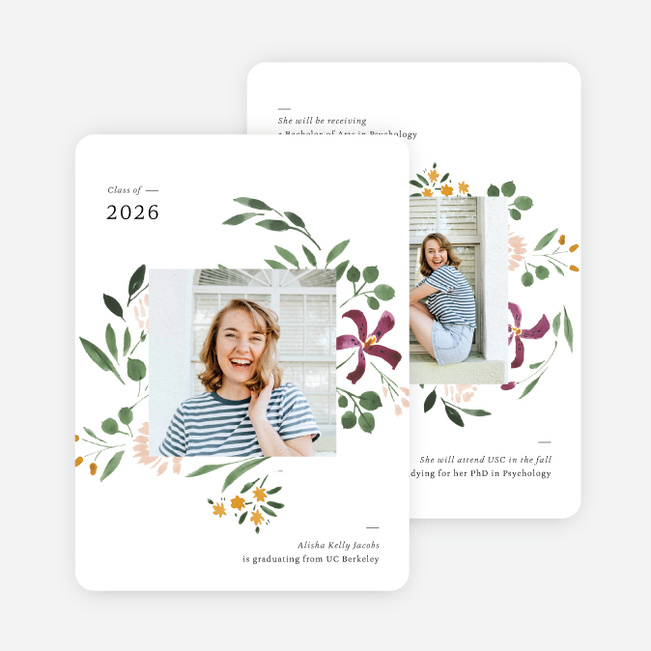 Bursting with Knowledge Graduation Announcements & Graduation Invitations - Multi