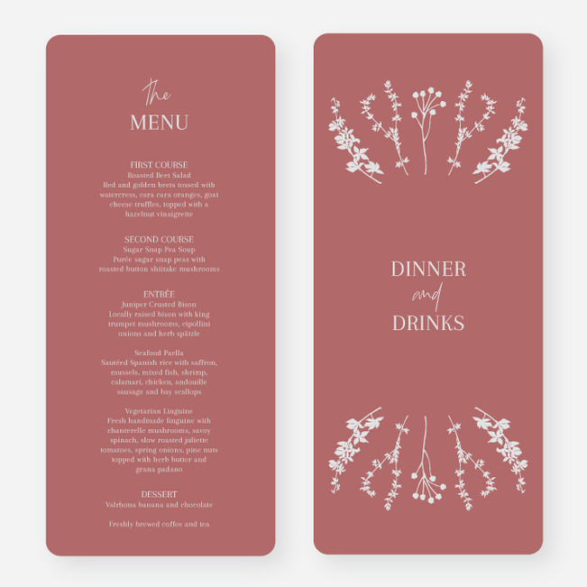 Menus