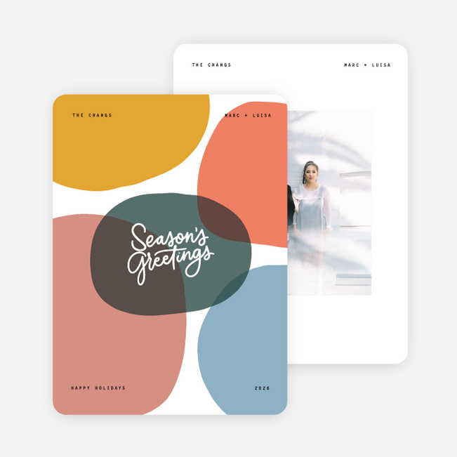 Colorful Greetings Holiday Cards - Multi