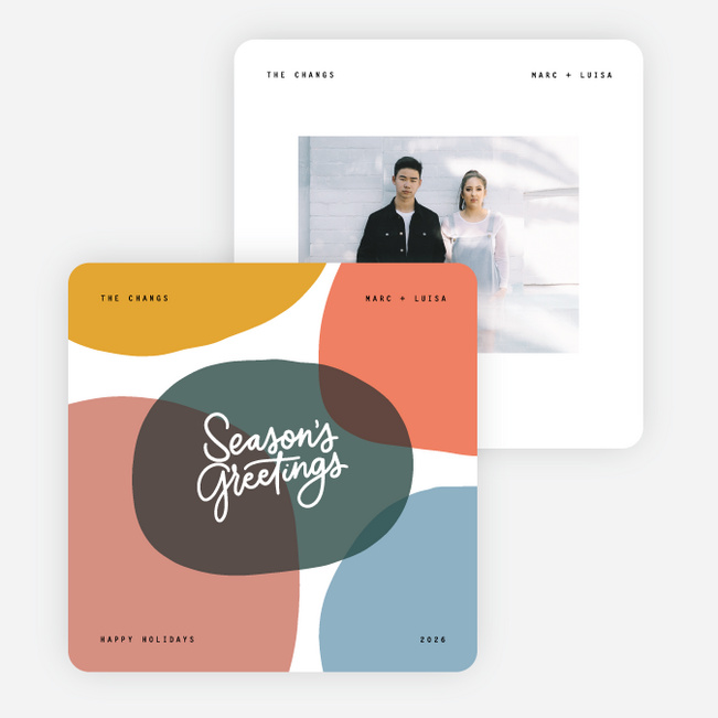 Colorful Greetings Holiday Cards - Multi