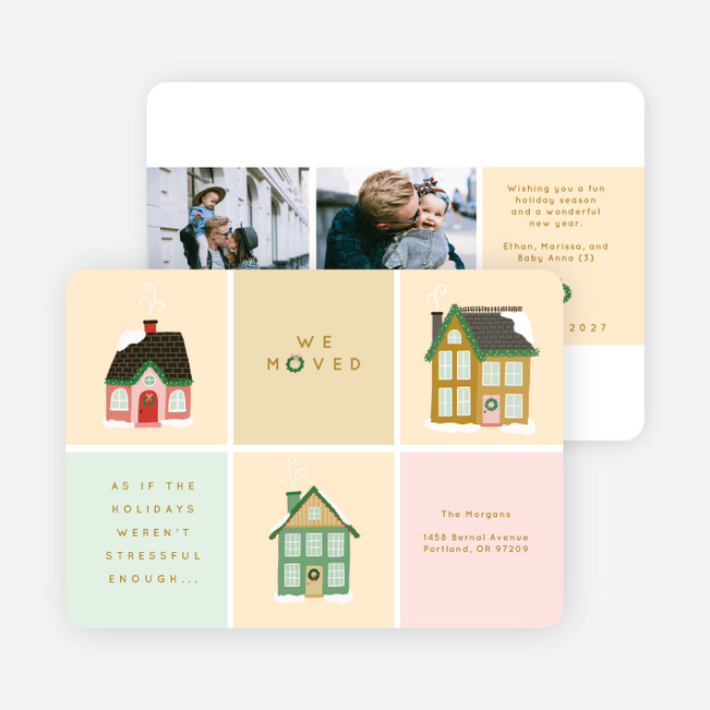 Happy at Home Christmas Cards - Multi