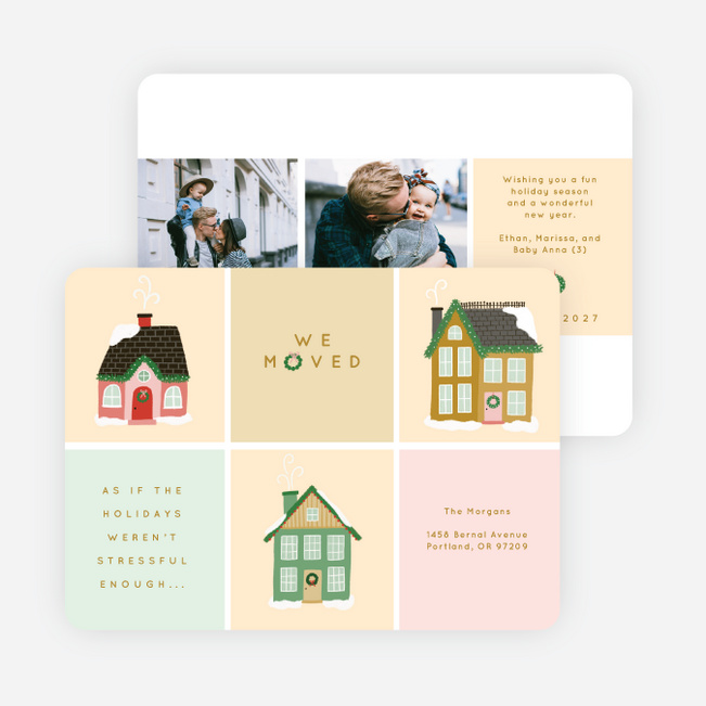 Happy at Home Christmas Cards - Multi