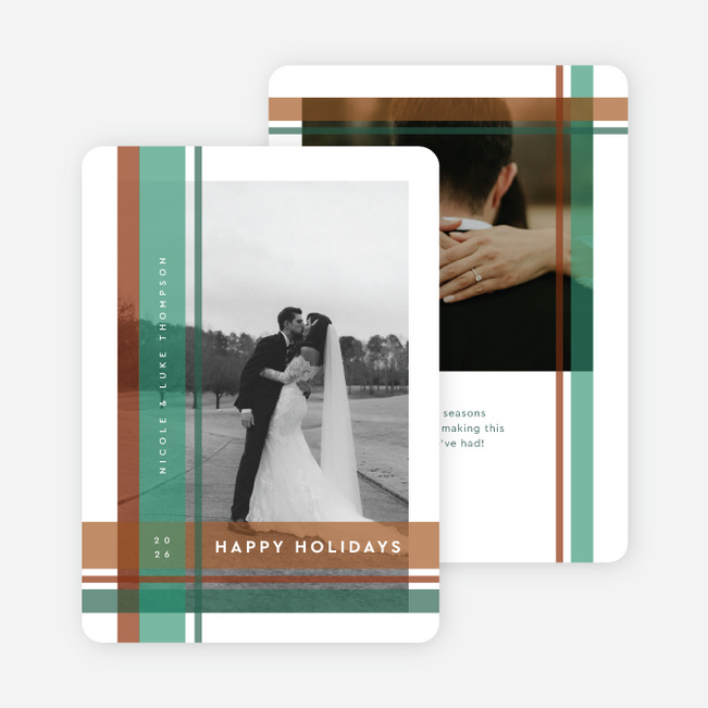 All Striped Up Holiday Cards and Invitations - Multi