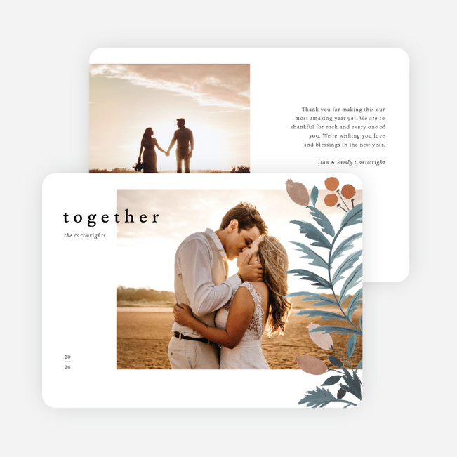 Where Love Grows Holiday Cards - White