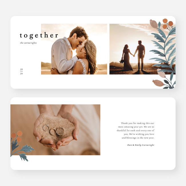 Where Love Grows Holiday Cards - White