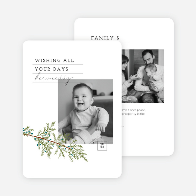 Pine & Dandy Christmas Cards - White