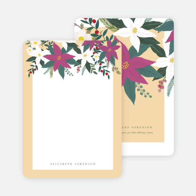 Pretty Poinsettias Paper Culture in Collaboration with LÄRABAR™ - Multi