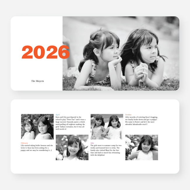 Color New Year’s Photo Cards - Multi