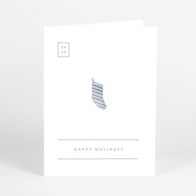 Merry Little Things Business and Corporate Holiday Cards - Gray