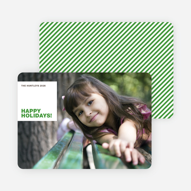 All Square Happy Holidays from Paper Culture - Kiwi