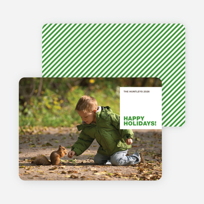 All Square Happy Holidays from Paper Culture - Kiwi