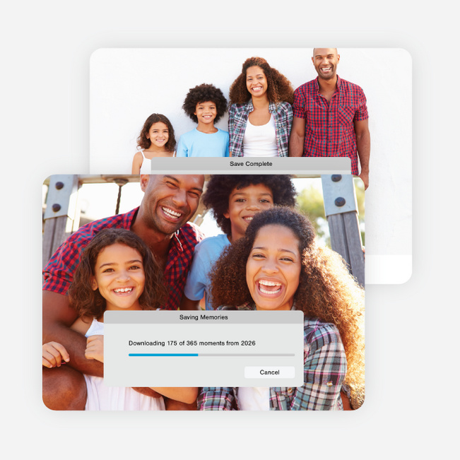 Download Memories Holiday Cards - Multi